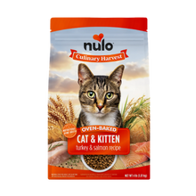Nulo Culinary Harvest Baked Turkey & Salmon Recipe for Adult Cats and Kittens 4 lb