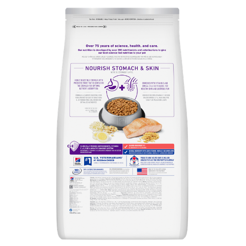 Hill's Science Diet Adult Sensitive Stomach & Skin Salmon & Brown Rice Recipe Cat Food