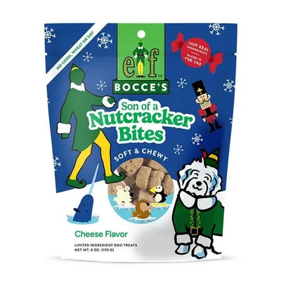 Bocce Elf Son of a Nutcracker Holiday Dog Treats 6 oz