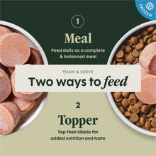 Instinct Frozen FreshRaw Medallions Cage-Free Chicken Recipe Adult Dog Food 3 lb