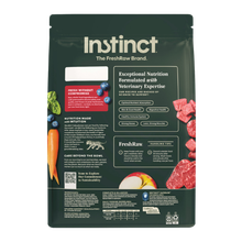 Instinct Frozen FreshRaw Bites Grass-Fed Beef Recipe Adult Dog Food 6 lb