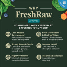 Instinct Frozen FreshRaw Bites Cage-Free Chicken Recipe Adult Dog Food 6 lb