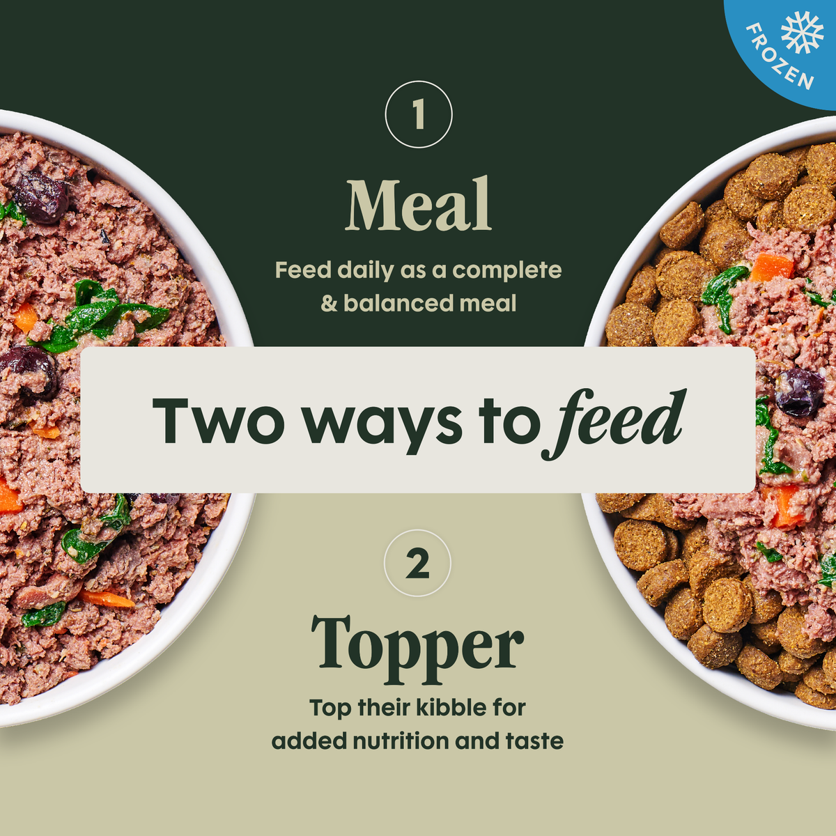 Instinct Frozen FreshRaw Meals Grass-Fed Lamb Recipe Adult Dog Food 8 oz