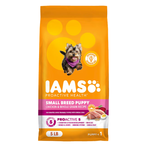 Iams ProActive Health Puppy Small and Toy Breed Dry Dog Food 5 lb