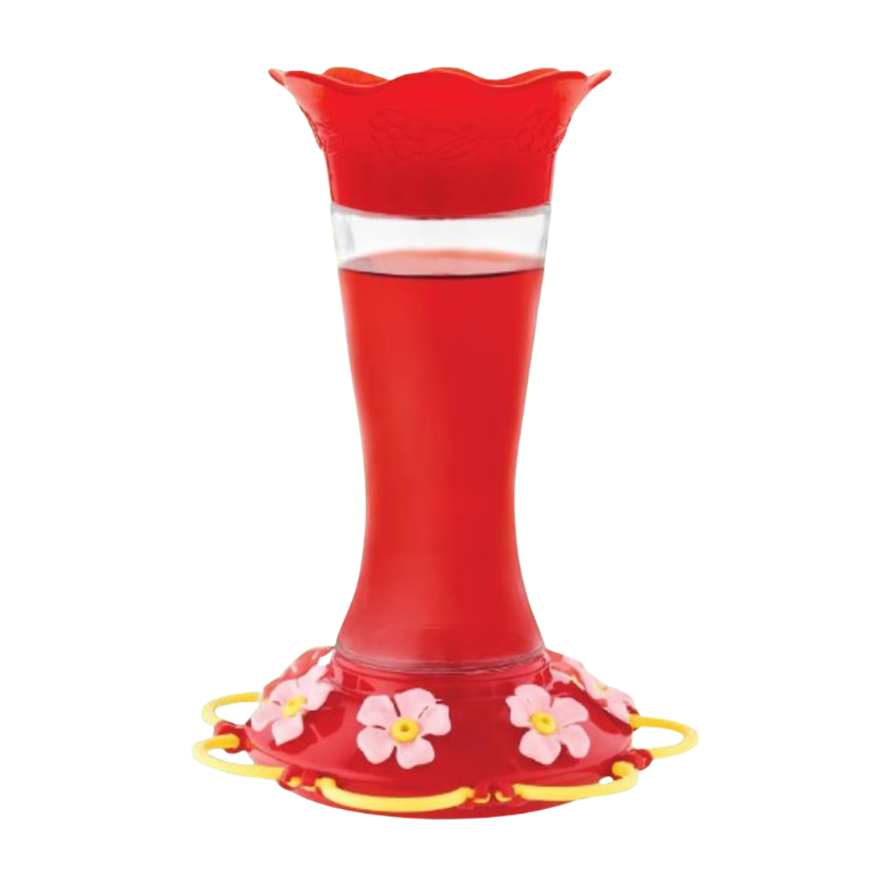 North States Yard WildFlower Glass Hummingbird Feeder 20 oz
