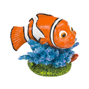 Penn-plax Disney Finding Nemo - Nemo With Coral Fish Ornament Mini