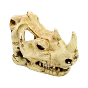 Penn-plax Rhino Skull Fish Ornament