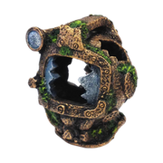 Penn-plax Dive Helmet Fish Ornament Small