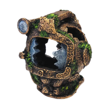 Penn-plax Dive Helmet Fish Ornament Small