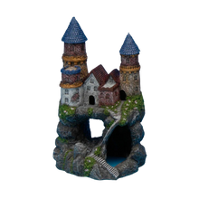 Penn-plax Enchanted Castle Fish Ornament Medium