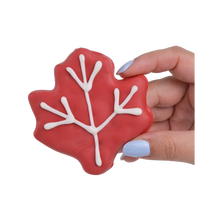 Bosco & Roxy Fall Red Leaf Dog Treat Cookie