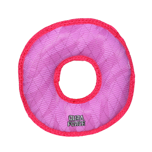 Vip DuraForce Pink Ring Durable Double Layered Dog Toy Medium/Large Dog