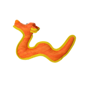 Vip DuraForce Orange Dragon Durable Double Layered Dog Toy Medium/Large Dog