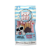 Nothin' To Hide Pup Ice Rocket Lollies Strawberry and Blueberry Dog Chew Treat 2 pk