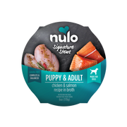 Nulo Chicken & Salmon in Broth Signature Stew for Puppies & Adult Dogs
