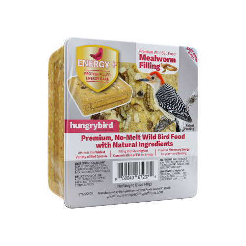 Hungrybird Mealworm Energy Plus Protein Filled Energy Cake