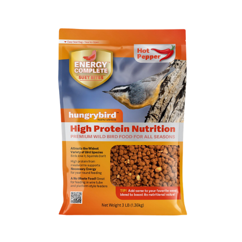 Hungrybird Hot Pepper Energy Complete High Protein Suet Bites 3 lb