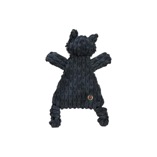 Hugglehounds Reggie Raccoon HuggleFlatties Tough Plush Dog Toy