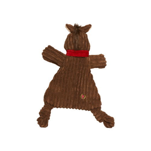 Hugglehounds HuggleFlatties Tough Plush Dog Toy Large Dog