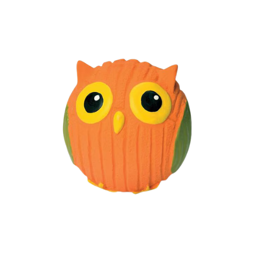 Hugglehounds Ruff-Tex Owl Squeaky Dog Toy Small Dog