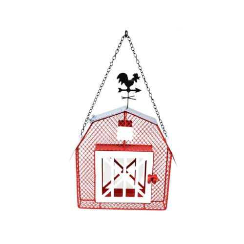 Songbird Essentials Barn Mesh and Seed Bird Feeder