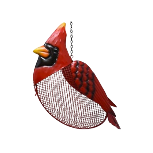 Songbird Essentials Cardinal Mesh Bird Feeder