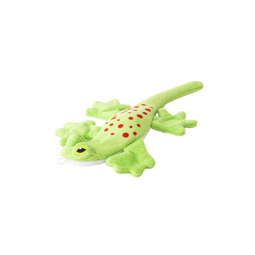 Tall Tails Stuffless Lizard with Squeaker Dog Toy 8 in