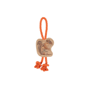 Tall Tails Natural Leather Chipmunk Dog Toy 12 in