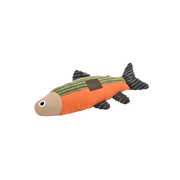 Tall Tails Fish with Squeaker Plush Dog Toy 12 in