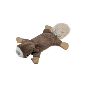 Tall Tails Stuffless Squirrel with Squeaker Dog Toy 16 in