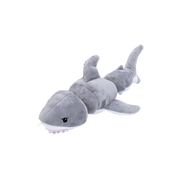 Tall Tails Jointed Shake Play Shark Plush Dog Toy 14 in