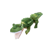 Tall Tails Jointed Shake Play Alligator Plush Dog Toy 14 in