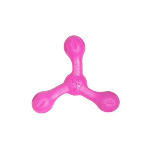 West Paw Skamp Pink Tough Dog Chew Toy Large Dog
