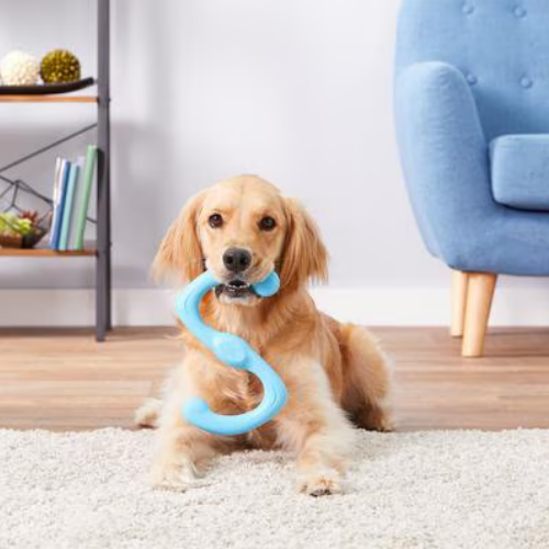 West Paw Zogoflex Blue Bumi Dog Toy Large