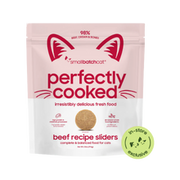 Smallbatch Pet Food Beef Sliders Frozen Cat Food 2 lb