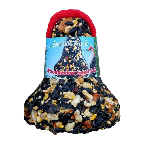 Pine Tree Farms Woodpecker Seed Bell Wild Bird Food 15 oz