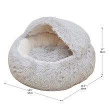 Petpals Igloo Faux Fur Cat Bed
