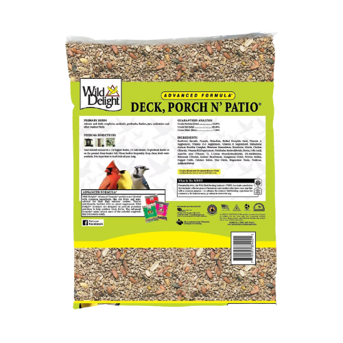 Wild Delight Deck, Porch N' Patio Wild Bird Food 5 lb