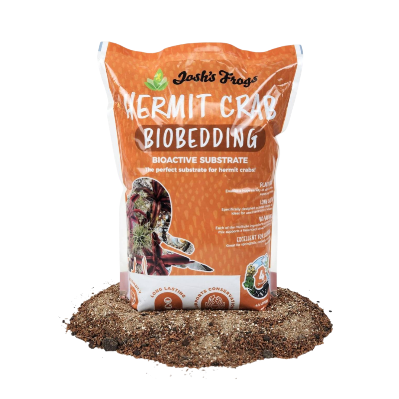 Josh's Frogs Hermit Crab BioBedding Bioactive Substrate 4 qt