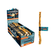 Dogginstix Braided Lamb Collagen Dog Chew 12 in