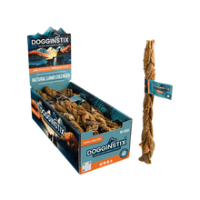 Dogginstix Braided Lamb Tripe Dog Chew 12 in