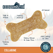 Dogginstix Beef Collagen Collabone Dog Chew 6 in