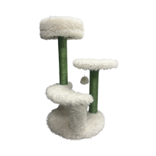 A&E Alpine Green and Ivory Cat Loft