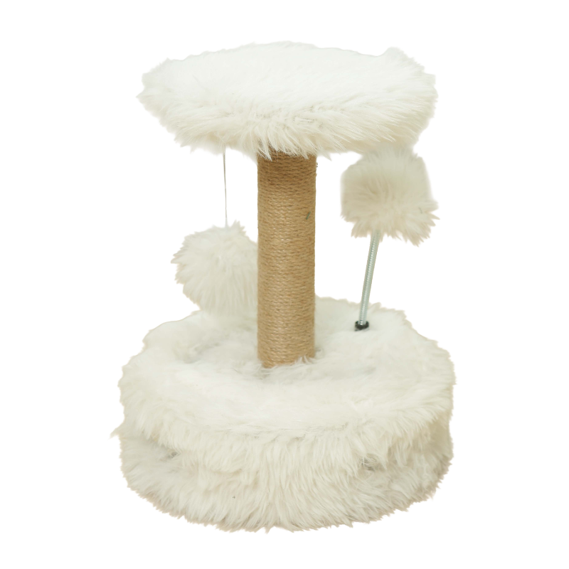 A&E Carousel Ivory Cat Climber