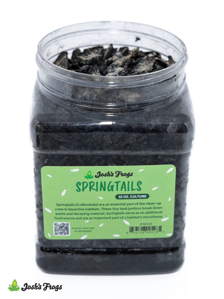Josh's Frogs Temperate Springtails Culture 32 oz