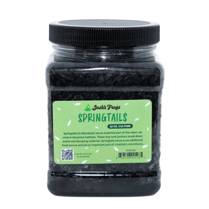 Josh's Frogs Temperate Springtails Culture 32 oz