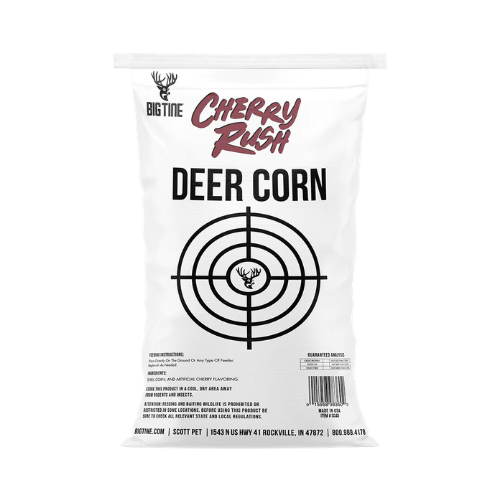 Big Tine Cherry Rush Flavored Deer Corn 40 lb