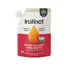 Instinct Human Grade Grass-Fed Beef Bone Broth Wet Dog Food Topper 16 oz