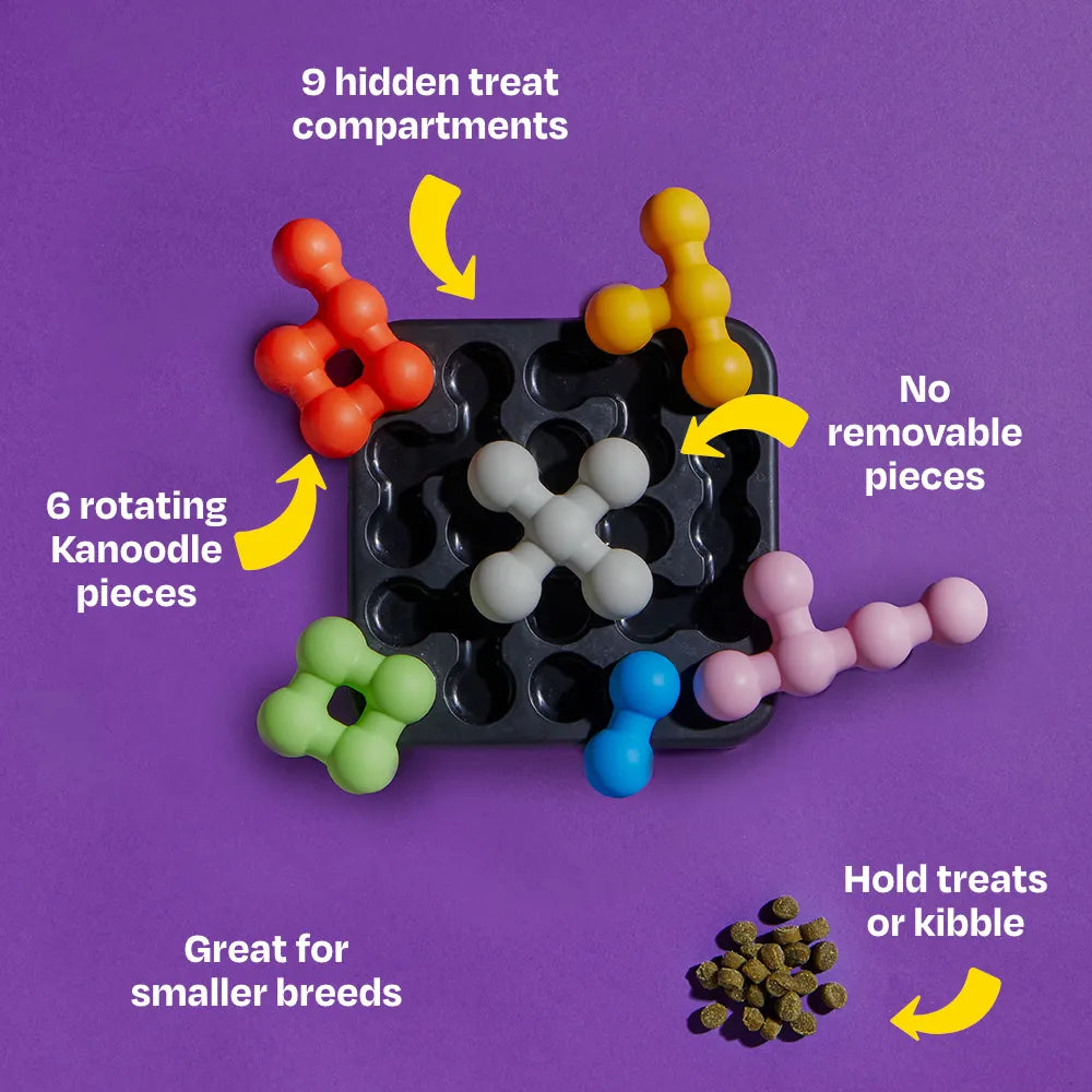 Brightkins Kanoodle Treat Puzzle Small Dog Edition