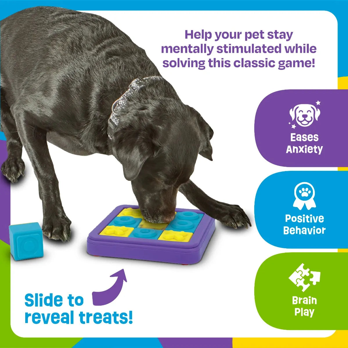 Brightkins Tic-Tac-Toe Treat Puzzle